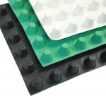 Buy cheap Hdpe Plastic Dimpled Drainage Membrane 800g In Construction Projects from wholesalers