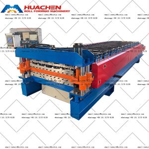 Buy cheap Double Deck Roll Forming Machinec With PPGI / GI Material Type And 5.5 5.5KW Total Power from wholesalers