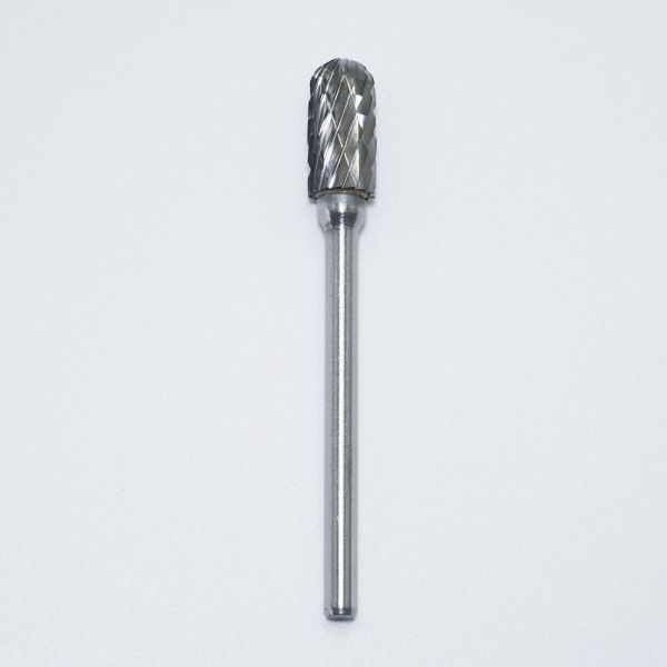 Buy cheap Type C Double Groove Carbide Rotary Burr with 120° Point Angle and HRA 89-92.5 Hardness for Metal Machining from wholesalers