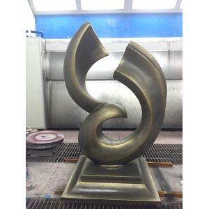 Buy cheap Custom Metal Garden Statues Sculptures Pieces Hotel Modern Art Sculptures from wholesalers