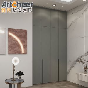 Wooden Modern Open Combination Wardrobe for Clothes in Walk-in Closet Bedroom