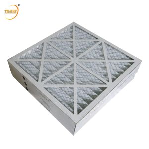 Buy cheap 20*20*1cm Pleated Pre Air Filter For HVAC / Ventilation G4 F5 F6 from wholesalers