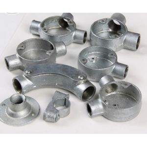 Buy cheap BS Electrical Conduit 4 Way 20mm Aluminum Junction Box from wholesalers