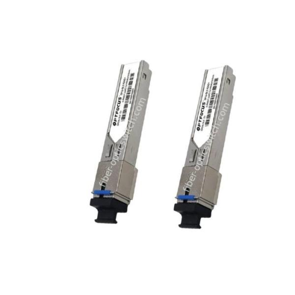 Quality FTTX Metal SFP Optical Transceiver 40Km SM MM 1.25G LC Connector for sale