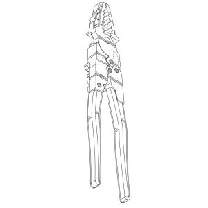 Buy cheap 9inch Eccentric Labor-Saving Combination Plier with Ratchet Wheel HRC 62 Industrial hand tool hand tools Eccentric Labor-saving from wholesalers