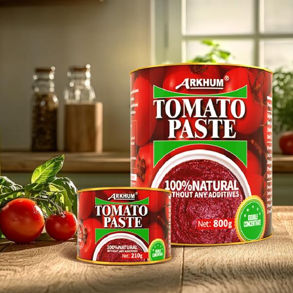 Buy cheap Hygienically Sealed Tinned Tomato Paste For Convenient Cooking from wholesalers