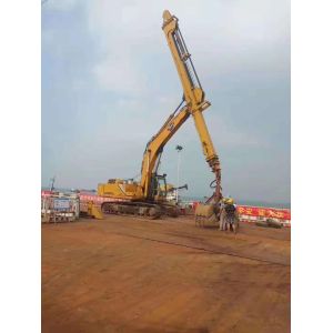 Buy cheap Huitong maximum excavation depth 25m Excavator Telescopic Arm for 30-49 Ton Excavators, Customized, CE Certificate from wholesalers