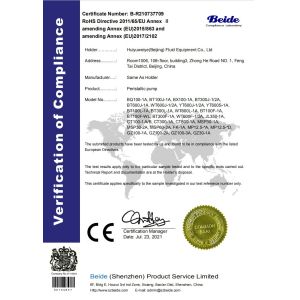 Buy cheap Miniature peristaltic pump for diagnostic instrument from wholesalers