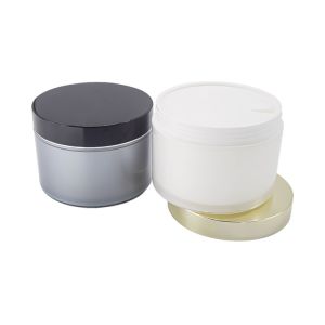 China AS PP 500g Body Cream Jar/ Hair Lotion Jar Wide Mouth Leakproof Lid on sale