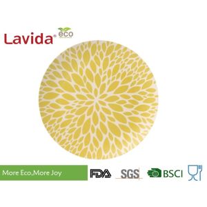 China Shatter Proof Reusable Bamboo Dinner Plates Great Alternative To Plasticware on sale