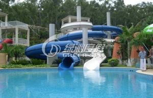 Buy cheap Outdoor Commercial Fiberglass Water Slides product