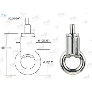 Buy cheap Practical Adjustable Aircraft Cable Hanging Kit For Architectural Lighting from wholesalers