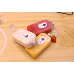 Buy cheap Customizable Plastic 120ml Milk Tea Bottles With Screw On Lids from wholesalers