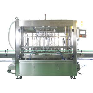 Large Capacity Eight Heads Servo Gear Pump Filling Machine with Motor Core