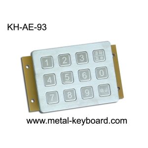 Buy cheap Vandal Proof Keypad Stainless Steel Metal Keypad 12 button in 3x4 Matrix from wholesalers