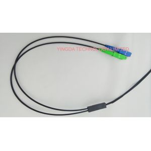 Indoor Fiber Optic Patch Cables SC APC - SC Duplex FTTH Drop Cable Fanout Kits