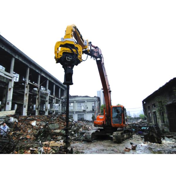 Quality VS250 Construction Mini Integrated Vibratory Hammer Pile Driving Equipment for sale