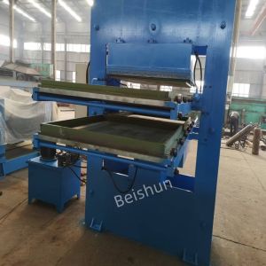 Buy cheap 200-ton Pressure Double-layer Rubber Floor Tile Press Machine with High Output Mold Capacity from wholesalers