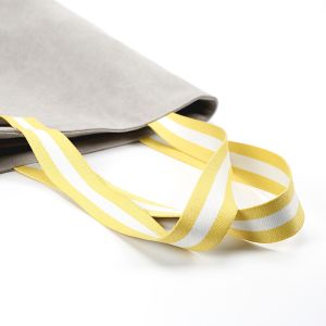 Buy cheap Multipurpose Recycled Shopping Bag Zipper 8 12 OZ Double Stitching With Inside Pocket from wholesalers