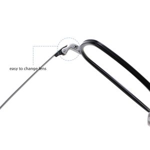 AC Lens Acetate Titanium Glasses Metal Simplicity For Men