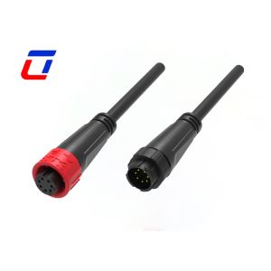 China M16 7 Pin Automotive Waterproof Male Female Connector For Low Power Signal on sale