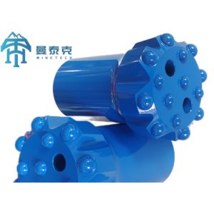 Buy cheap T45 Thread Type Rock Drilling Bit with 4 Flushing Holes and Alloy Steel Skirt in 3kg Weight for Mining And Tunneling from wholesalers