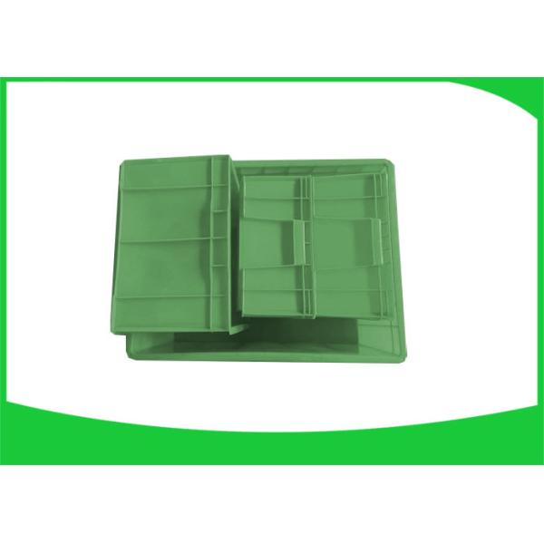 Economic Plastic Stackable Containers Moving Storage For Transportation And Logistics