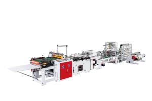 Buy cheap 80pcs/Min Drawstring Garbage Bag Making Machine LDPE High Speed product