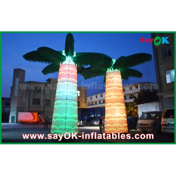 Buy cheap Custom White Led Tree Inflatable Lighting Decoration With Air Blower SGS Certificate from wholesalers