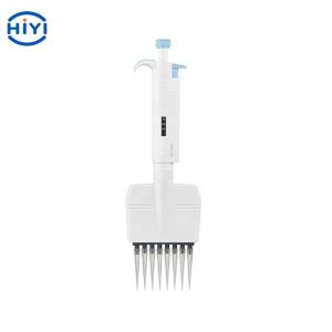 Half Autoclavable 8 Channels Adjustable Volume Pipette Liquid Transfer