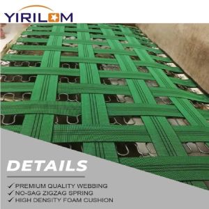 50mm Recycled Resistance Heavy Sofa Elastic Shiny Pattern Slackline Webbing