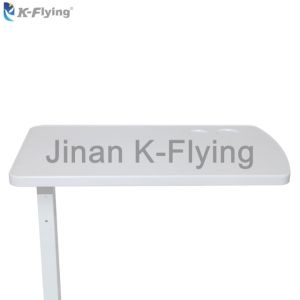 Buy cheap ABS Hospital Tools And Equipments Adjustable Movable Hospital Bedside Table from wholesalers