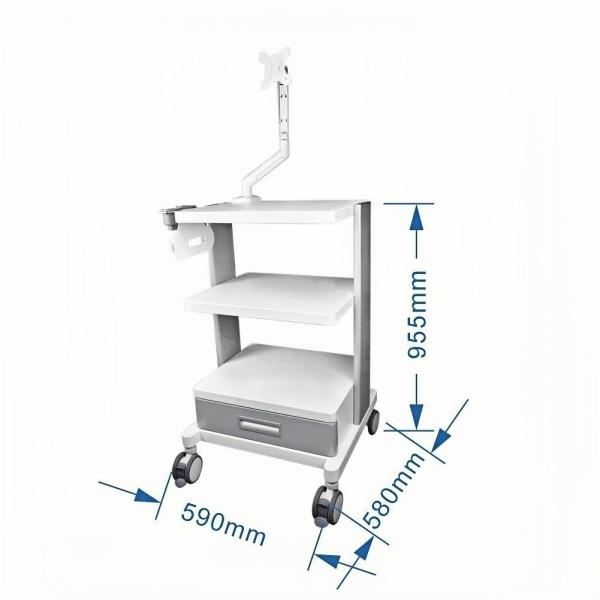 TUYOU Endoscopic Camera System Medical Trolley for ENT Spine and Urology