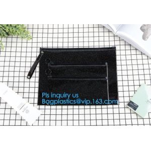 Buy cheap k bag with handle & slider, reclosable pvc clear plastic slider k bag, Reusable slider white small nylon cle from wholesalers