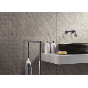 Buy cheap Light Grey Bathroom Ceramic Tile Matte Surface Green Building Material from wholesalers