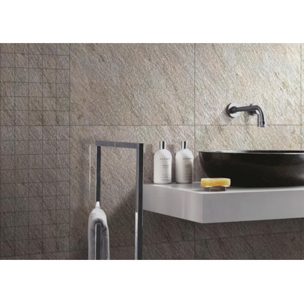 Buy cheap Light Grey Bathroom Ceramic Tile Matte Surface Green Building Material from wholesalers