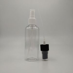 Buy cheap Hand Sanitizing Mist Spray Bottle With Custom Logo Eco Friendly PET Plastic Refillable from wholesalers