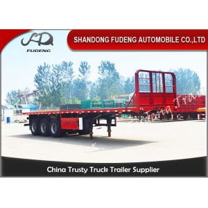 20 Ft 40 Ft 45 Feet Flatbed Semi Trailer Platform High Bed Trailers For