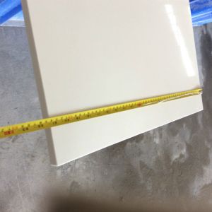 Solid White Quartz Kitchen Countertops , Engineered Granite Countertops