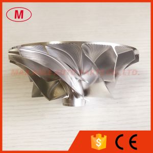 Buy cheap HE551V 8+8 blades 71.75/109.00mm Turbo aluminum 2618/milling/ Billet compressor wheel from wholesalers