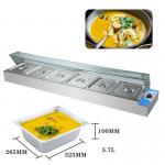 Buy cheap Glass Cover Electric Food Warmer Set Pan Size 270*330*100mm Essential for Food Service from wholesalers
