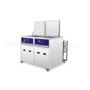 Double Tank SMT Ultrasonic Cleaning Equipment With Cleaning / Drying Function