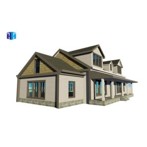 luxury prefab vacation steel structure villa simple villa house elevation