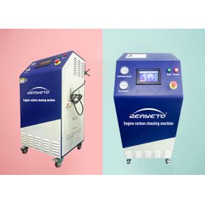Buy cheap Blue Automotive Carbon Cleaner / Touch Screen Engine Decarbonizer Machine from wholesalers