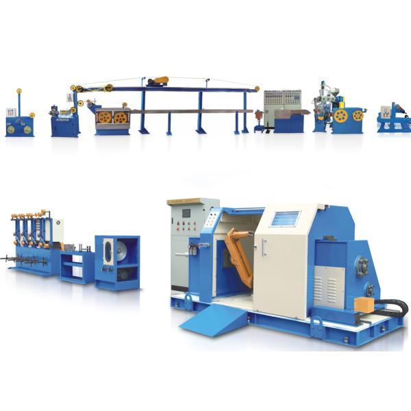 Quality 45kw 300m/min PVC PE Ф70 Single Groove Straightening Cable Extruder Machine for sale