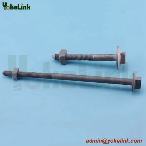 Buy cheap Customized precision casting brace bolts for power line transmission from wholesalers