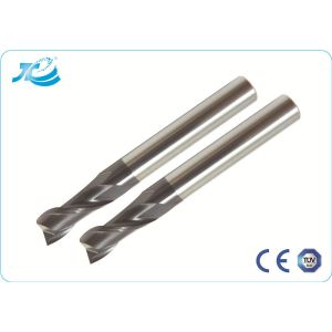 Standard HRC 60 Square End Mills For Stainless Steel wth 2 Flute