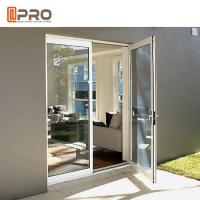 Buy cheap Custom Residential Aluminium Hinged Doors , Single Casement Bulletproof Glass product