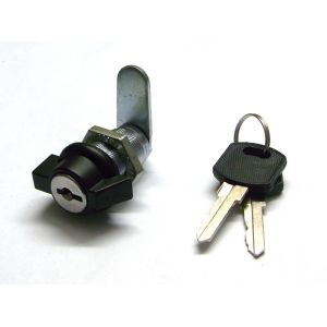 Electric Cabinet Door Lock MS815-1 Black Wing Cam Lock with key Aliked