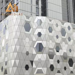 Buy cheap Custom Decoration Wholesale Perforated Aluminium Panels Facade from wholesalers